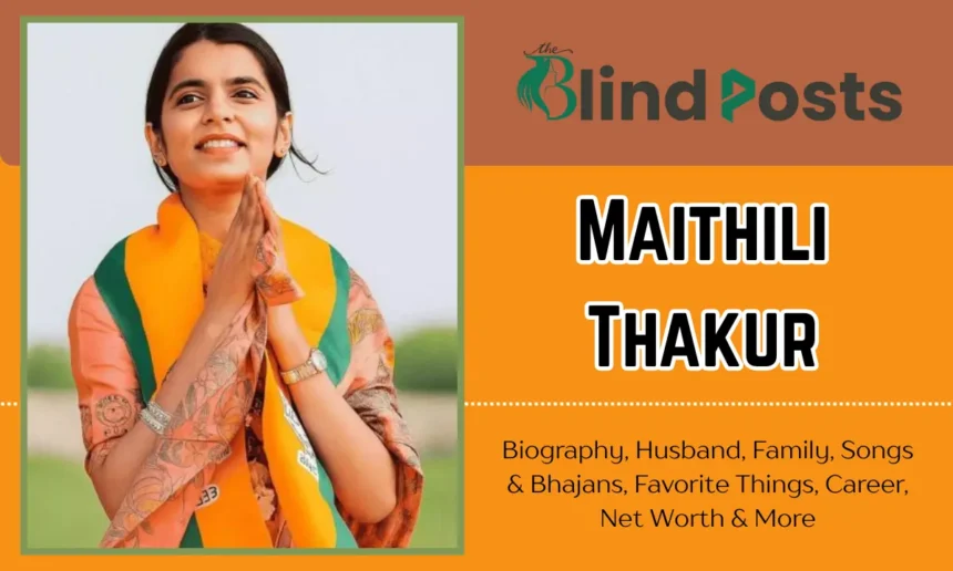 Maithili Thakur Age