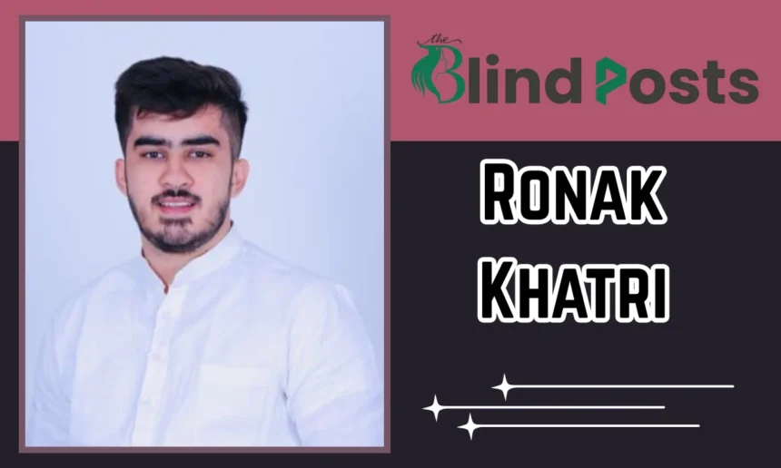 Ronak Khatri Age