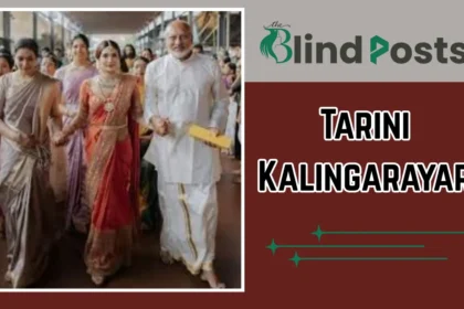 Tarini Kalingarayar Parents